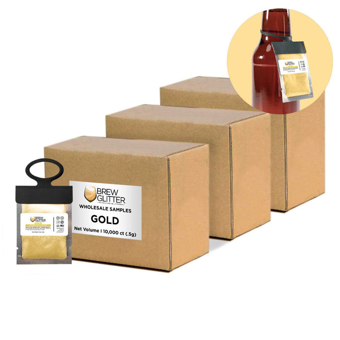 Gold Brew Glitter® Necker | Wholesale-Brew Glitter®
