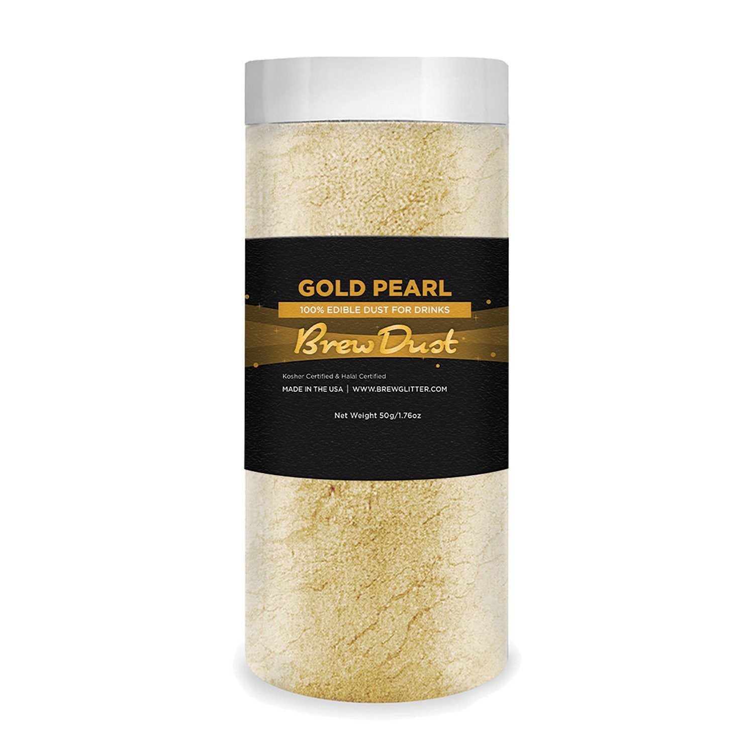 Gold Pearl Edible Brew Dust | Bulk Sizes-Brew Glitter®