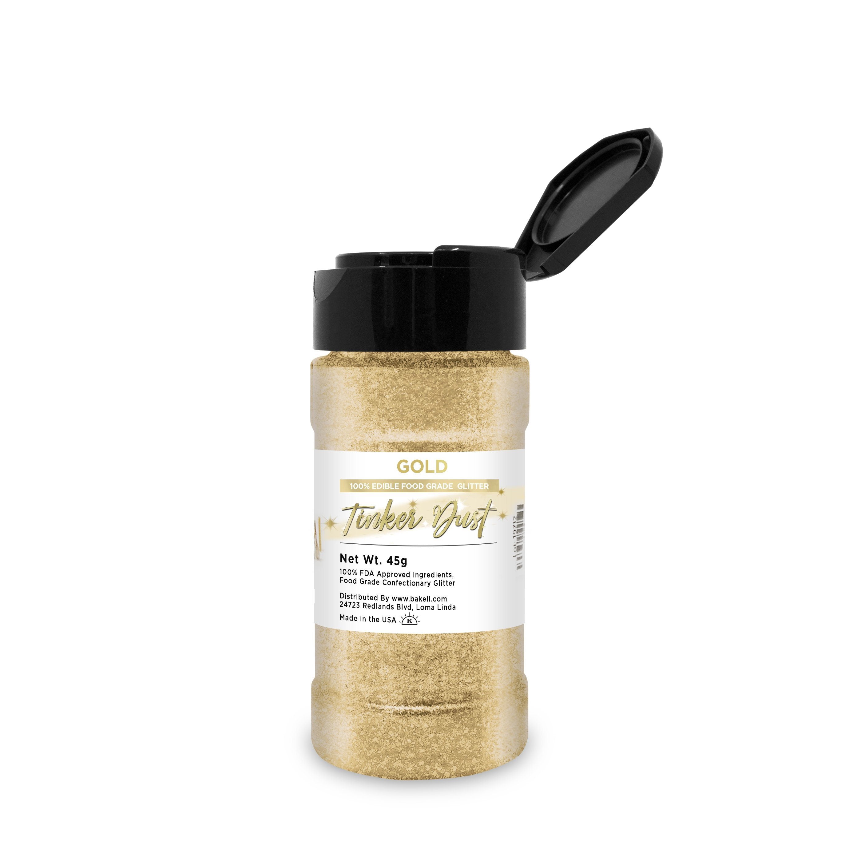 Gold Tinker Dust Food Grade Edible Glitter | Bulk Sizes-Brew Glitter®