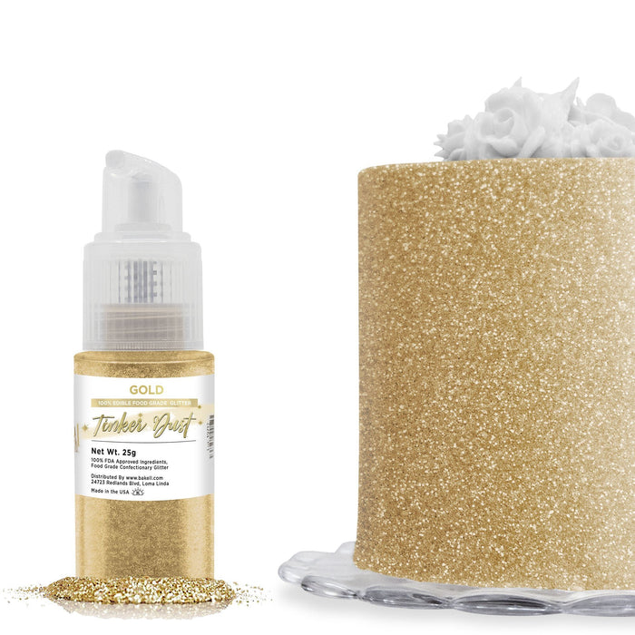 Gold Tinker Dust Spray Pump by the Case | Private Label-Brew Glitter®