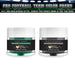 Green & Black Brew Glitter Football Team Colors (2 PC Set)-Brew Glitter®
