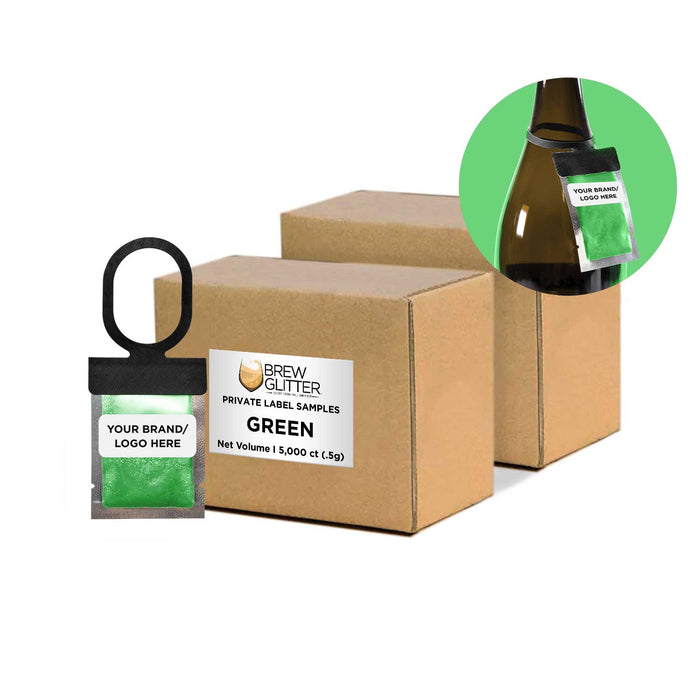 Green Brew Glitter® Necker | Private Label-Brew Glitter®