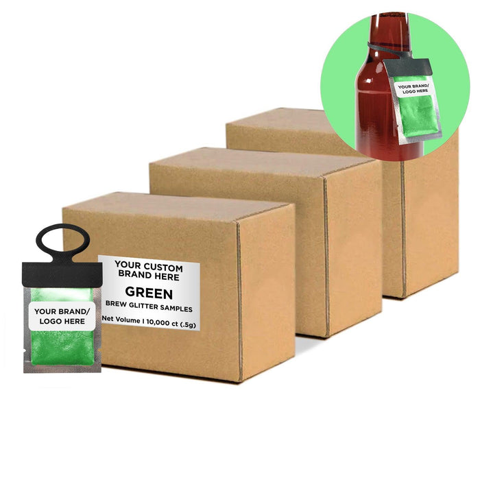 Green Brew Glitter® Necker | Private Label-Brew Glitter®