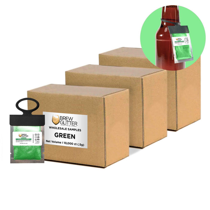 Green Brew Glitter® Necker | Wholesale-Brew Glitter®