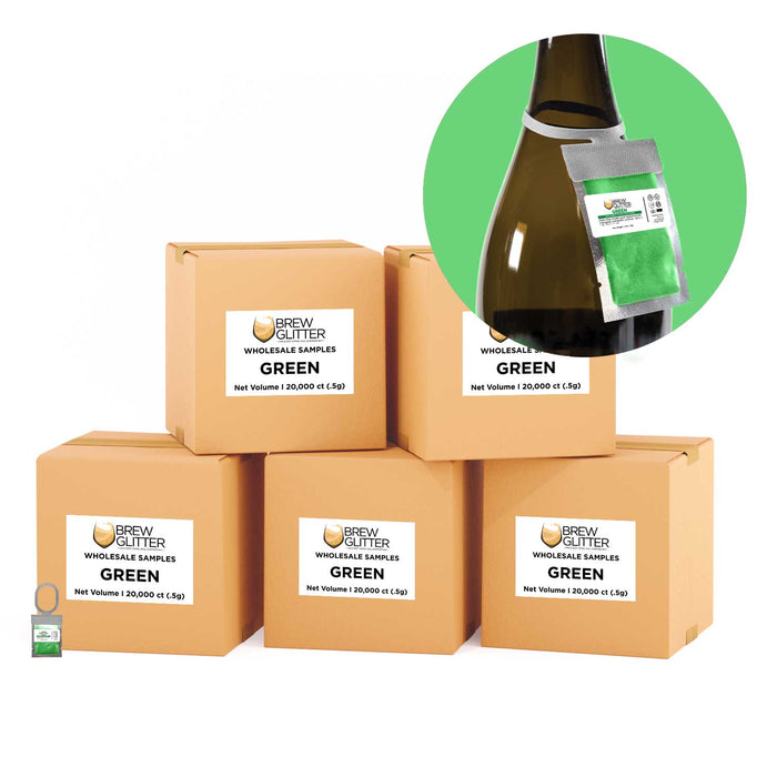 Green Brew Glitter® Necker | Wholesale-Brew Glitter®
