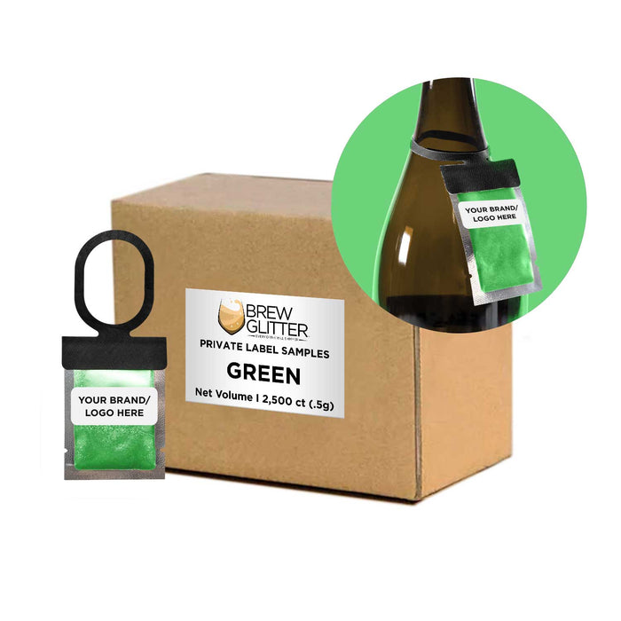 Green Brew Glitter® Necker | Private Label-Brew Glitter®