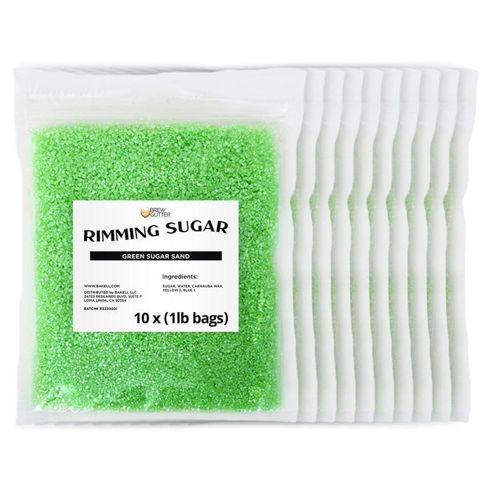 Green Cocktail Rimming Sugar | Bulk Sizes-Brew Glitter®