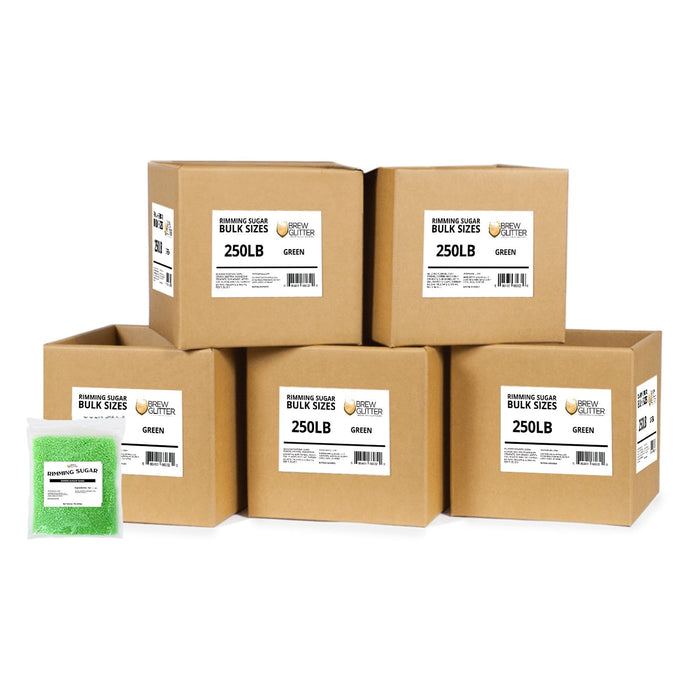 Green Cocktail Rimming Sugar | Bulk Sizes-Brew Glitter®