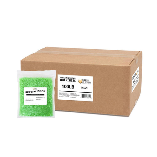 Green Cocktail Rimming Sugar | Bulk Sizes-Brew Glitter®