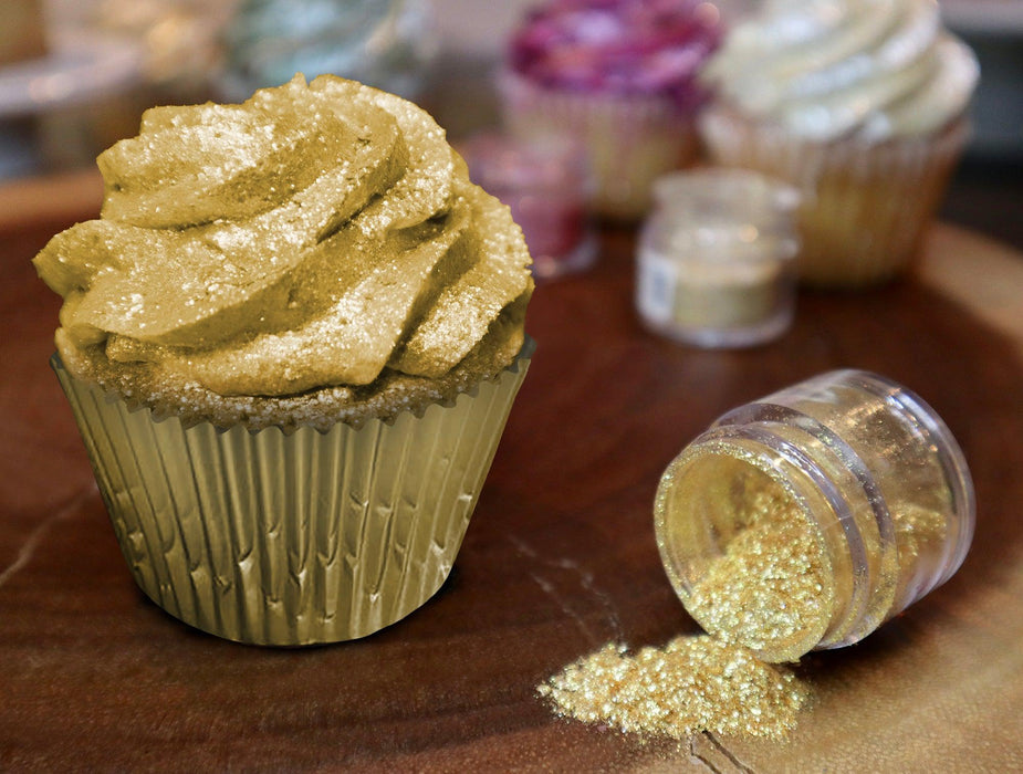 Green & Gold Glitter Football Team Colors (2 PC Set)-Brew Glitter®