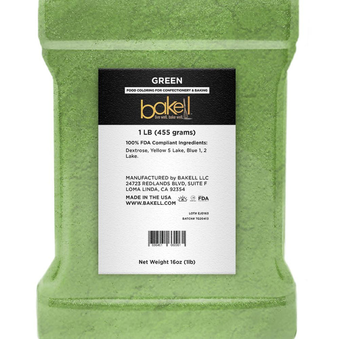 Green Petal Dust Food Coloring Powder-Brew Glitter®