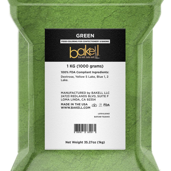 Green Petal Dust Food Coloring Powder-Brew Glitter®