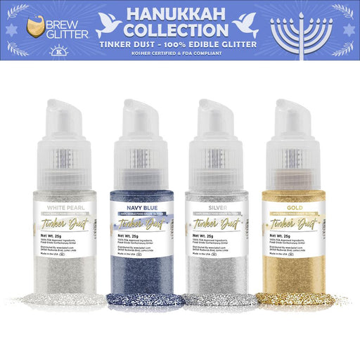 Hanukkah Tinker Dust Pump Combo Pack (4 PC SET)-Brew Glitter®