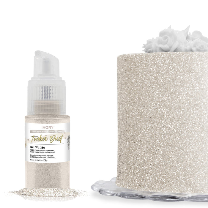 Ivory Tinker Dust Spray Pump by the Case | Private Label-Brew Glitter®