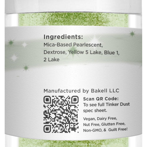 Leaf Green Tinker Dust Food Grade Edible Glitter | Bulk Sizes-Brew Glitter®