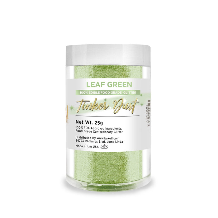 Leaf Green Tinker Dust Food Grade Edible Glitter | Bulk Sizes-Brew Glitter®