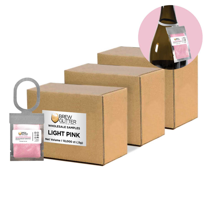 Light Pink Brew Glitter® Necker | Wholesale-Brew Glitter®