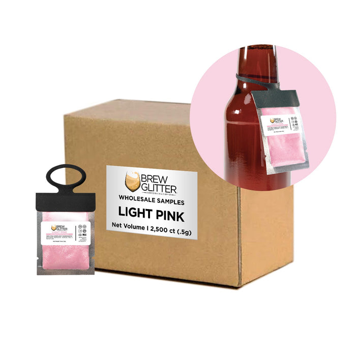 Light Pink Brew Glitter® Necker | Wholesale-Brew Glitter®