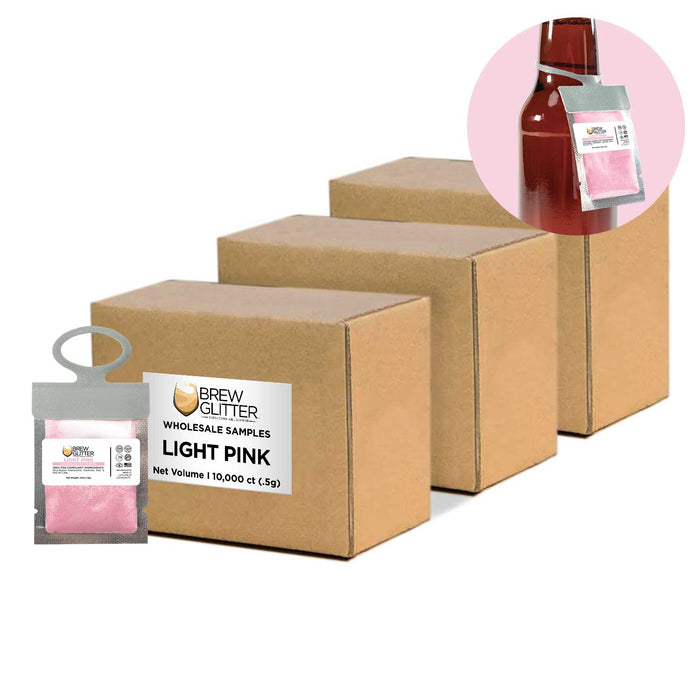 Light Pink Brew Glitter® Necker | Wholesale-Brew Glitter®