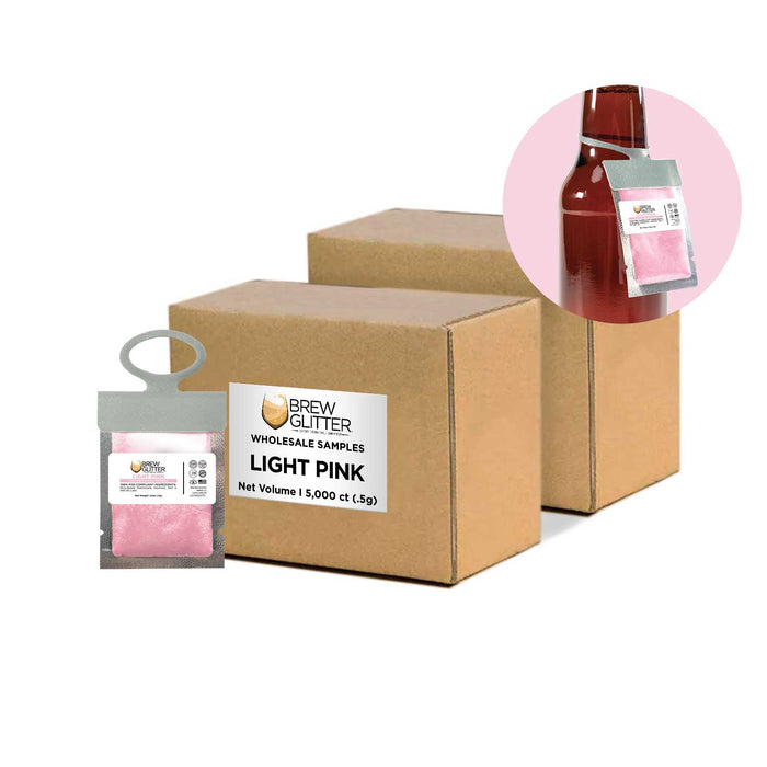 Light Pink Brew Glitter® Necker | Wholesale-Brew Glitter®