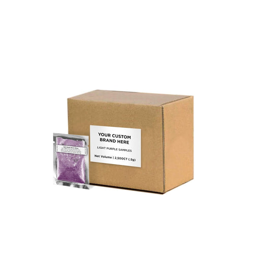 Light Purple Brew Glitter Sample Packs by the Case | Private Label-Brew Glitter®