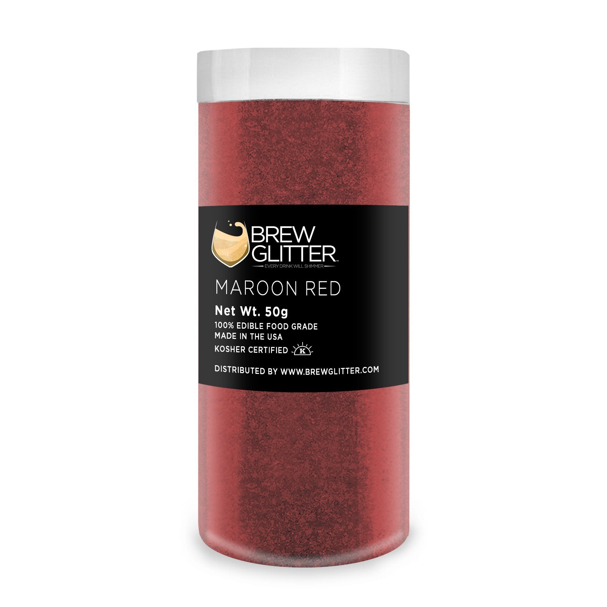 Maroon Red Brew Glitter | Bulk Sizes-Brew Glitter®