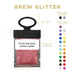 Maroon Red Brew Glitter® Necker | Private Label-Brew Glitter®