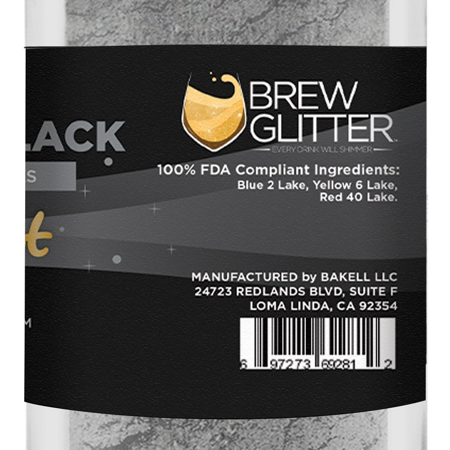 Moonstone Black Edible Brew Dust | Bulk Sizes-Brew Glitter®