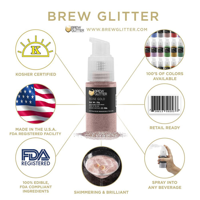 National Wine Day Brew Glitter Spray Pump Combo Pack A (4 PC SET)-Brew Glitter®