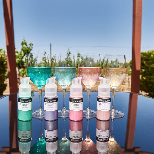 National Wine Day Brew Glitter Spray Pump Combo Pack A (4 PC SET)-Brew Glitter®