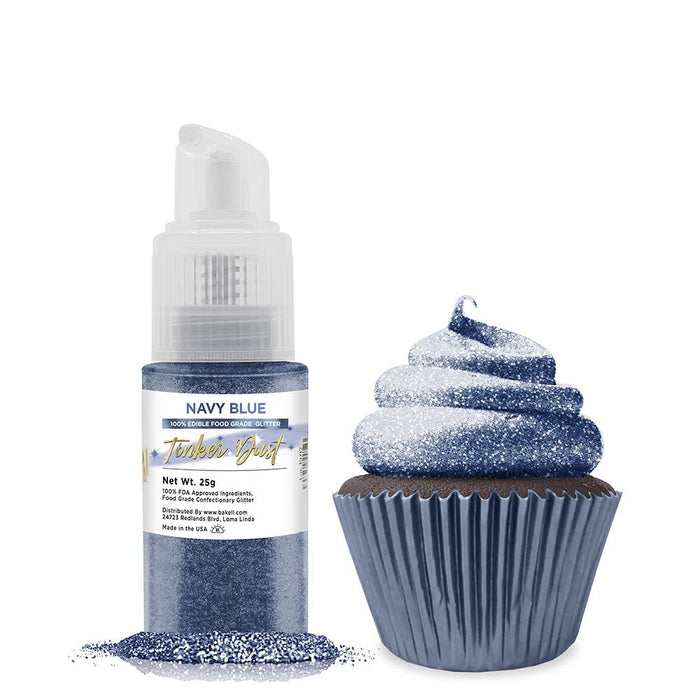 Navy Blue Tinker Dust Spray Pump by the Case | Private Label-Brew Glitter®