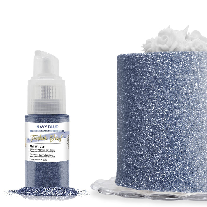 Navy Blue Tinker Dust Spray Pump by the Case | Private Label-Brew Glitter®