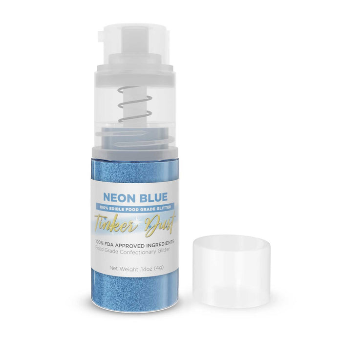 Neon Blue Tinker Dust® 4g Spray Pump | Wholesale Glitter-Brew Glitter®