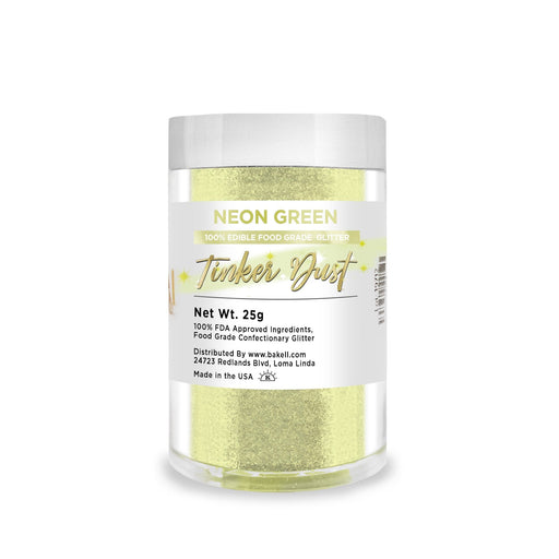 Neon Green Tinker Dust Food Grade Edible Glitter | Bulk Sizes-Brew Glitter®
