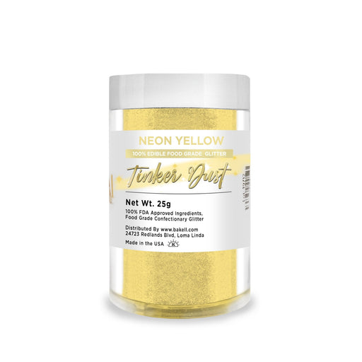 Neon Yellow Tinker Dust Food Grade Edible Glitter | Bulk Sizes-Brew Glitter®