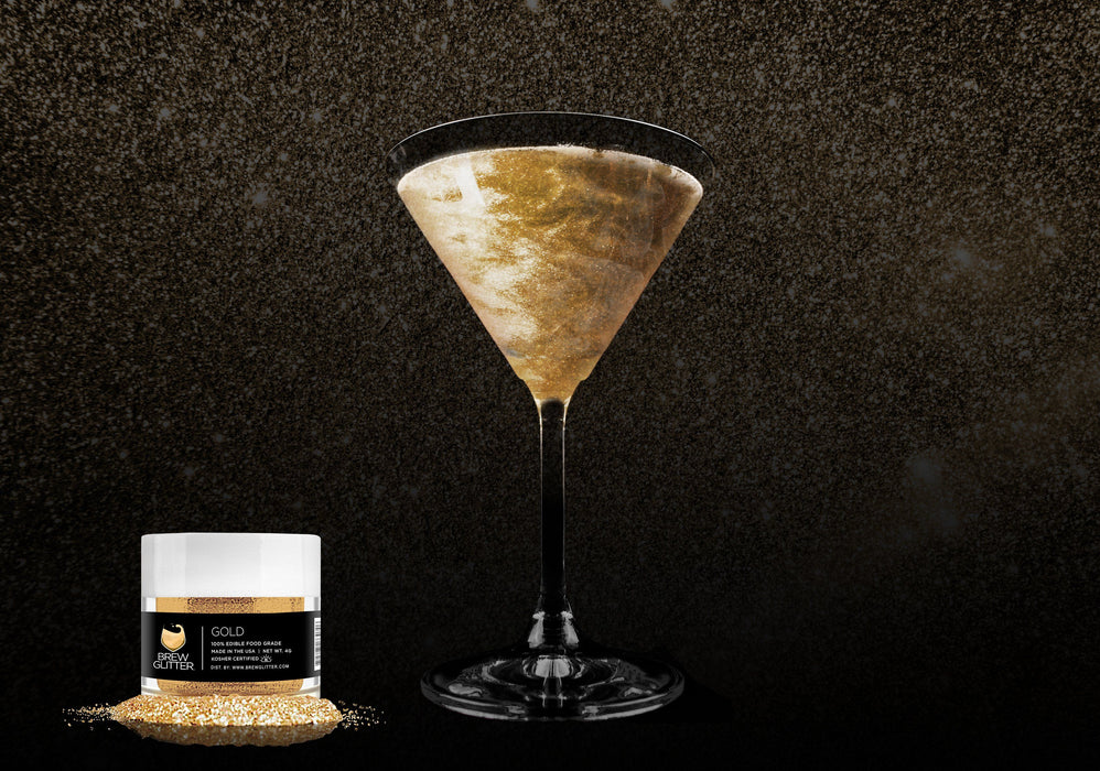 New Year's Collection Gold & Silver Brew Glitter 2 Pack-Brew Glitter®
