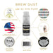 Nu Silver Brew Dust by the Case | 4g Spray Pump-Brew Glitter®