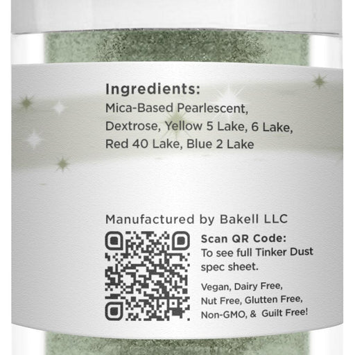 Olive Green Tinker Dust Food Grade Edible Glitter | Bulk Sizes-Brew Glitter®