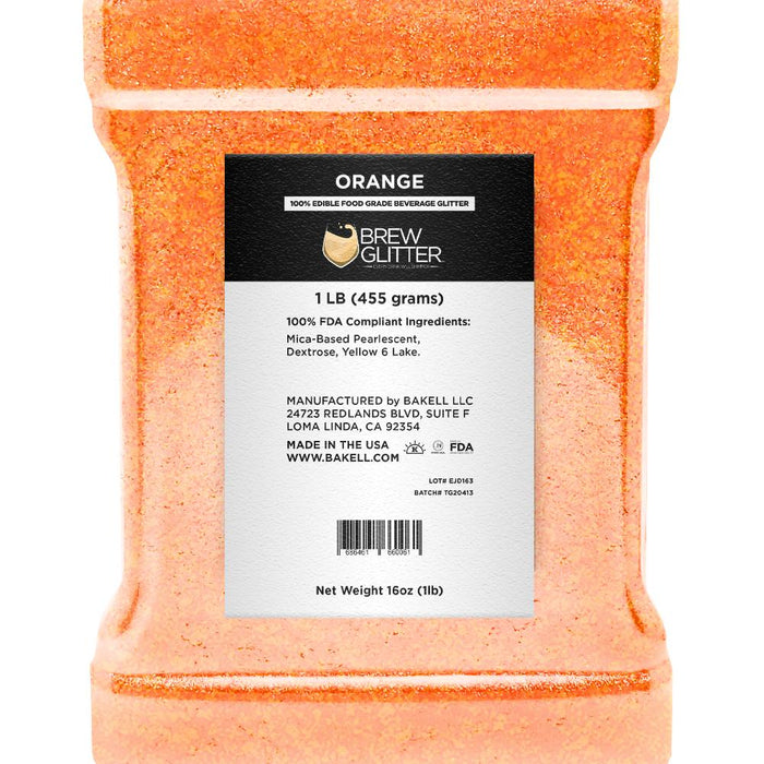 Orange Brew Glitter | Bulk Sizes-Brew Glitter®