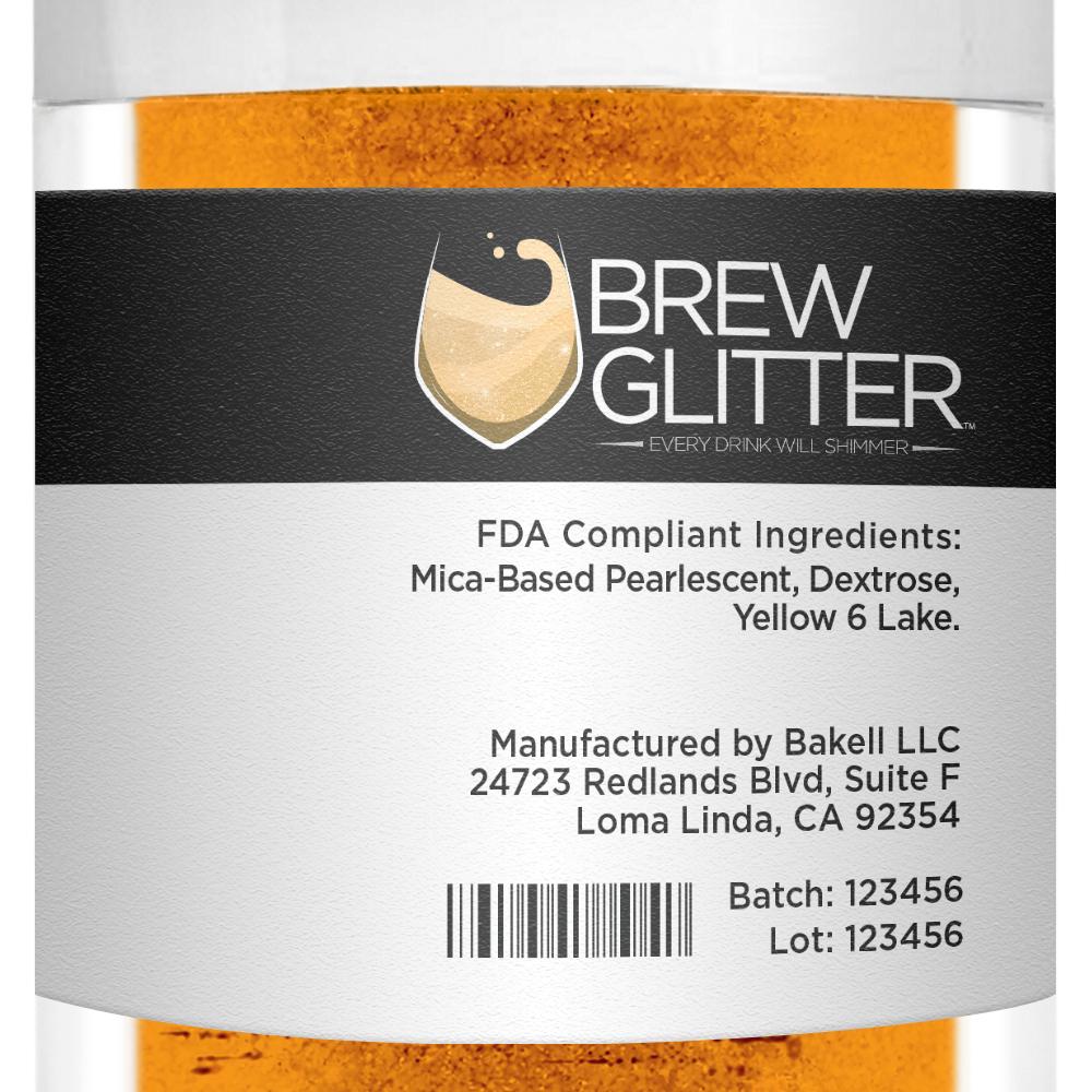 Orange Brew Glitter | Bulk Sizes-Brew Glitter®