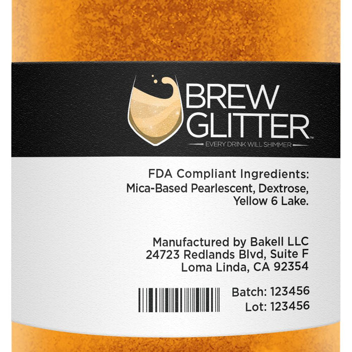 Orange Brew Glitter | Bulk Sizes-Brew Glitter®