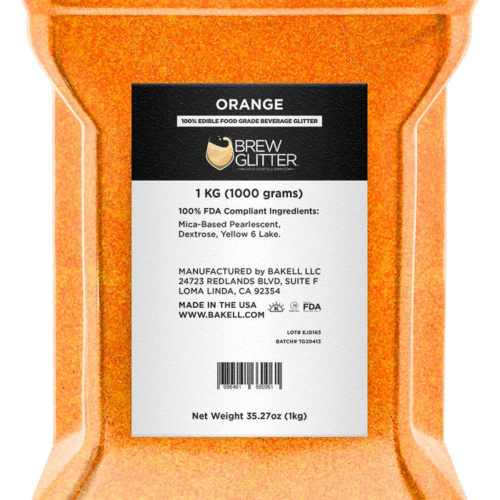 Orange Brew Glitter | Bulk Sizes-Brew Glitter®