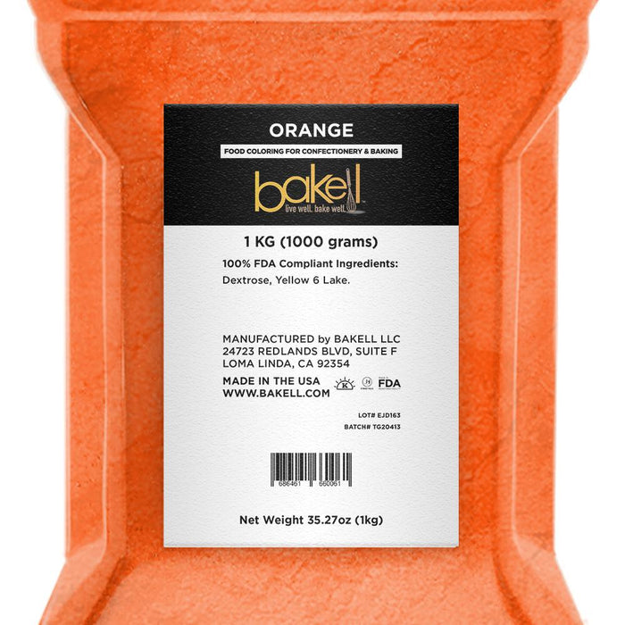 Orange Petal Dust Food Coloring Powder-Brew Glitter®