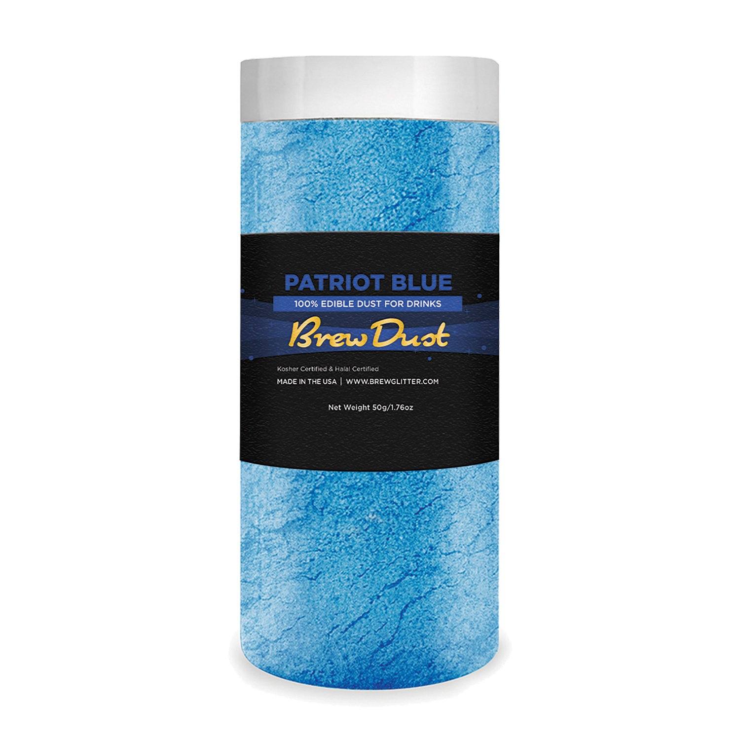 Patriot Blue Edible Pearlized Brew Dust | Bulk Sizes-Brew Glitter®