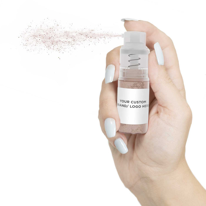 Peach Champagne Brew Dust Private Label | 4g Spray Pump-Brew Glitter®