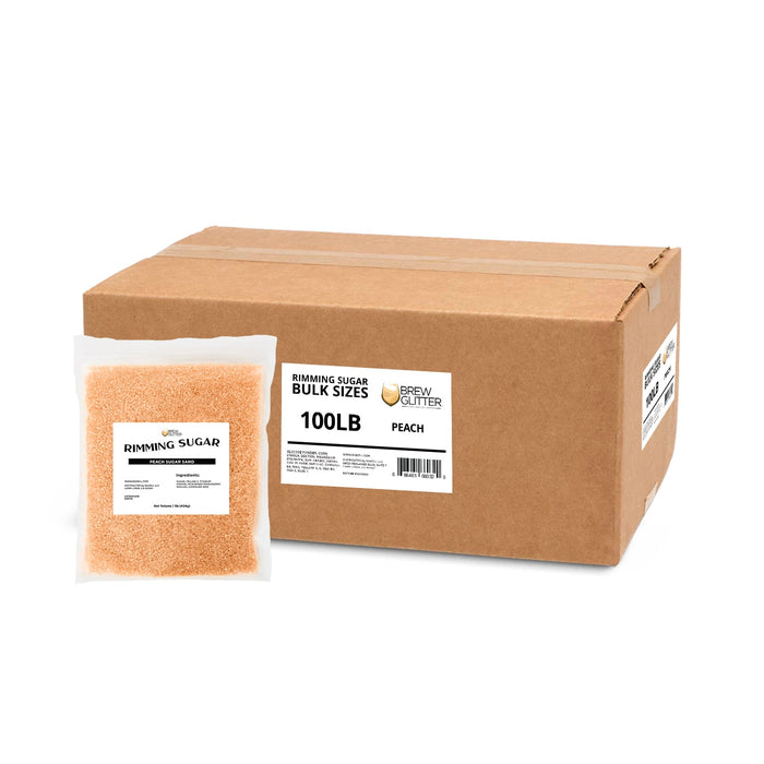 Peach Cocktail Rimming Sugar | Bulk Sizes-Brew Glitter®