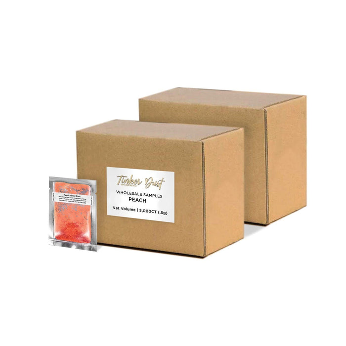 Peach Tinker Dust Sample Packs by the Case-Brew Glitter®