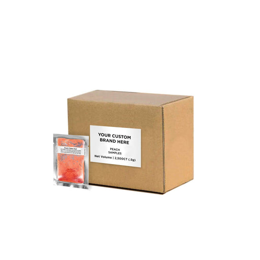 Peach Tinker Dust Sample Packs by the Case | Private Label-Brew Glitter®