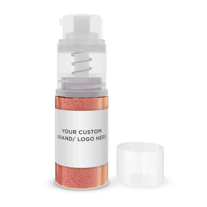 Peach Tinker Dust® | 4g Glitter Spray Pump | Private Label by the Case-Brew Glitter®
