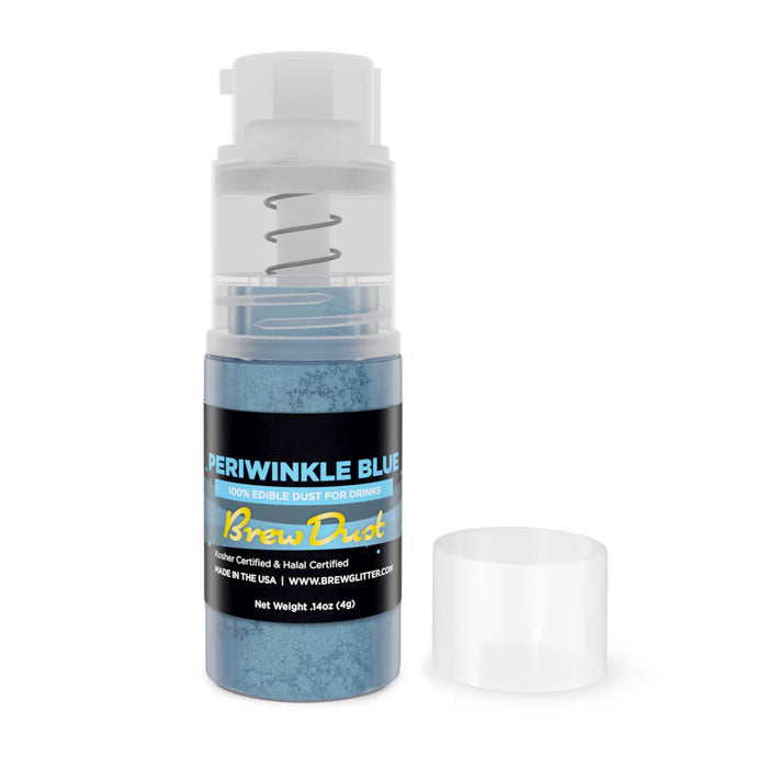 Periwinkle Blue Edible Brew Dust | Mini Spray Pump-Brew Glitter®